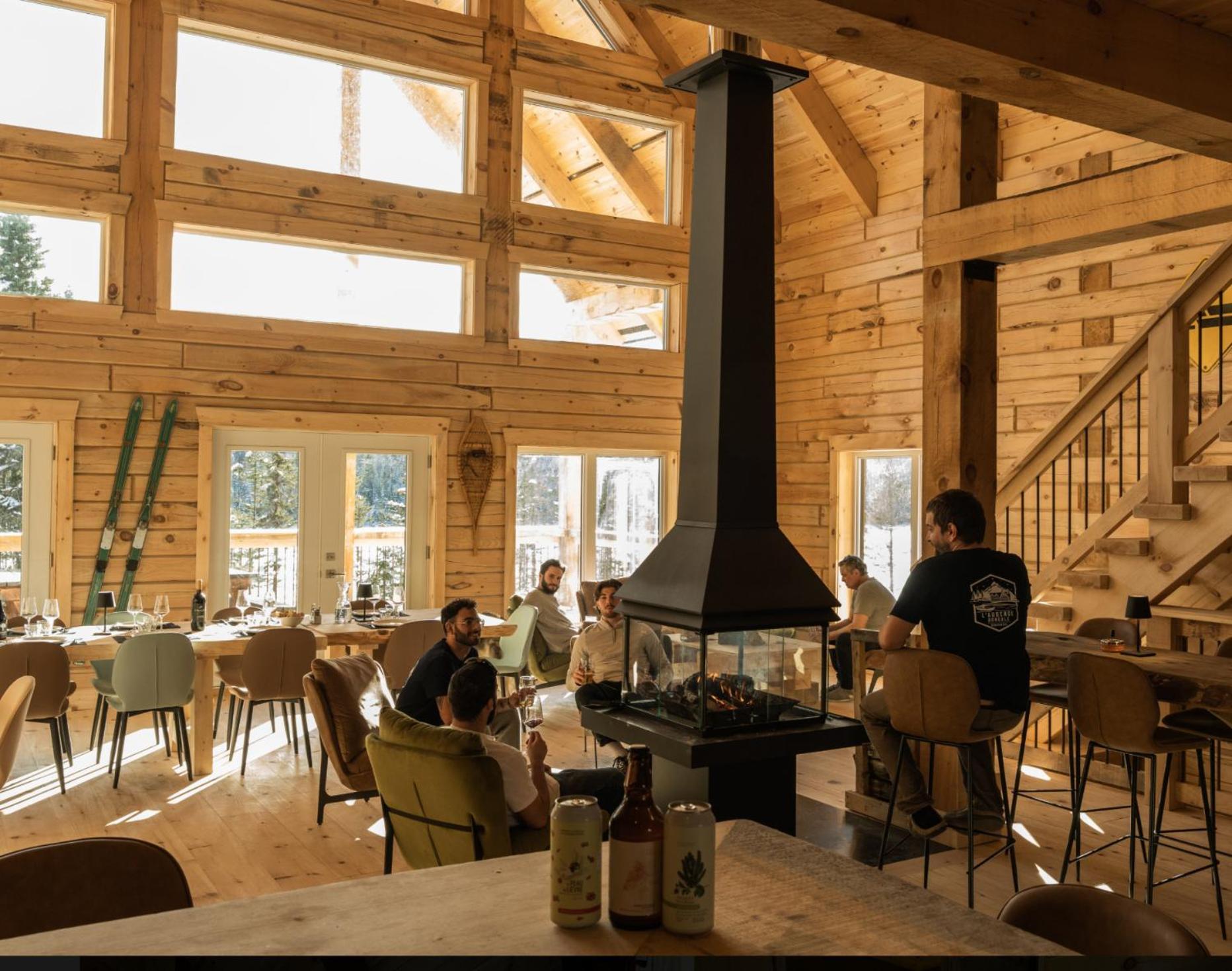 Auberge Boreale De Charlevoix Petit-Saguenay ภายนอก รูปภาพ